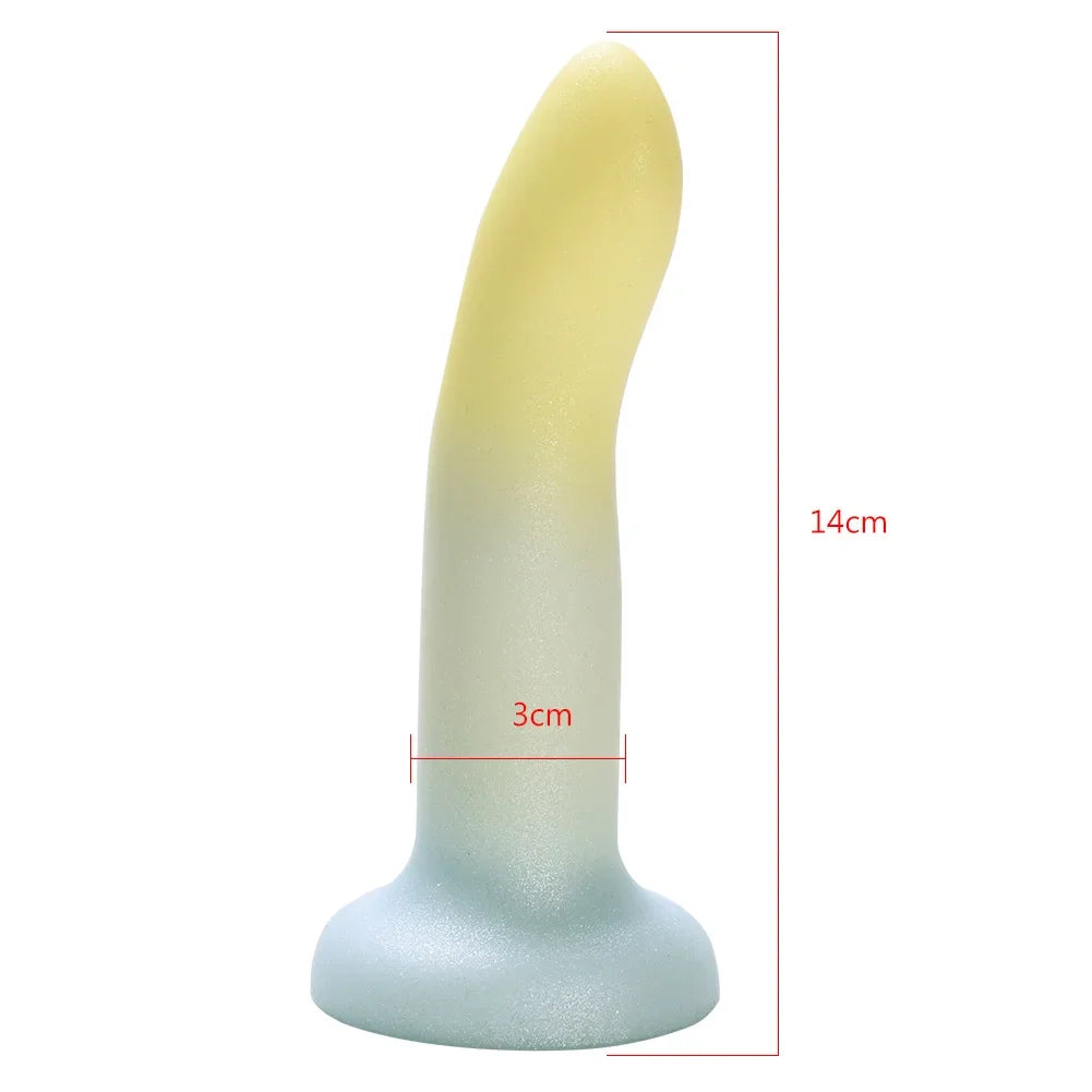 Dildo realista con ventosa de succion