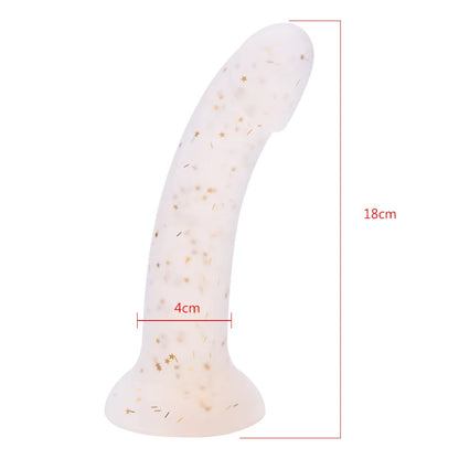 Dildo realista con ventosa de succion