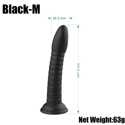 Dildo anal varios colores