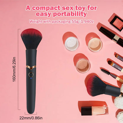 Vibrador mini con forma de pincel