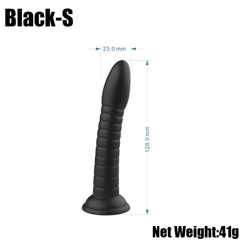 Dildo anal varios colores
